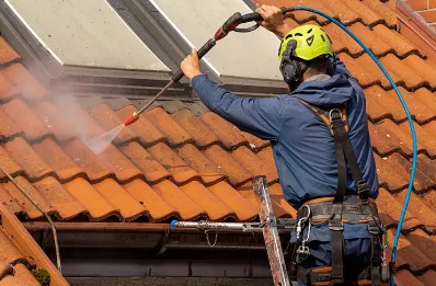 Démoussage et hydrofuge de toiture à Mercuès